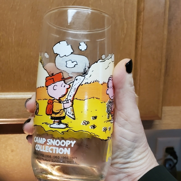 1983 Vintage Mcdonalds Camp Snoopy Collection. Set Of 4 Glasses. - Picture 15 of 16
